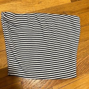striped tube top never worn no tags